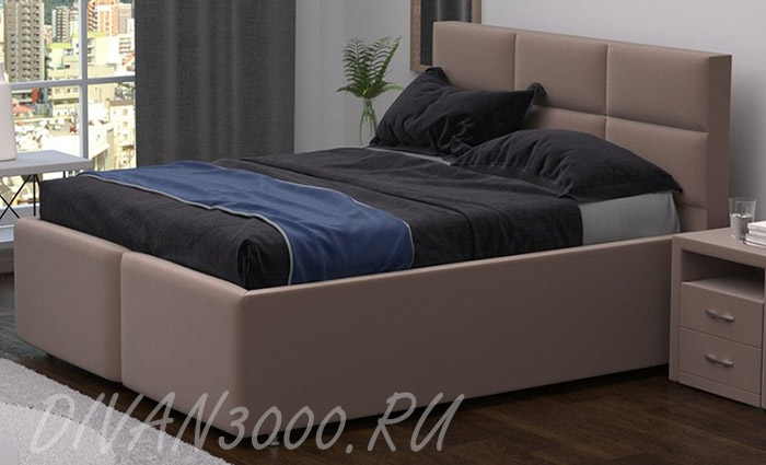 Кровать  Бруно (Беж) с подъёмным механизмом